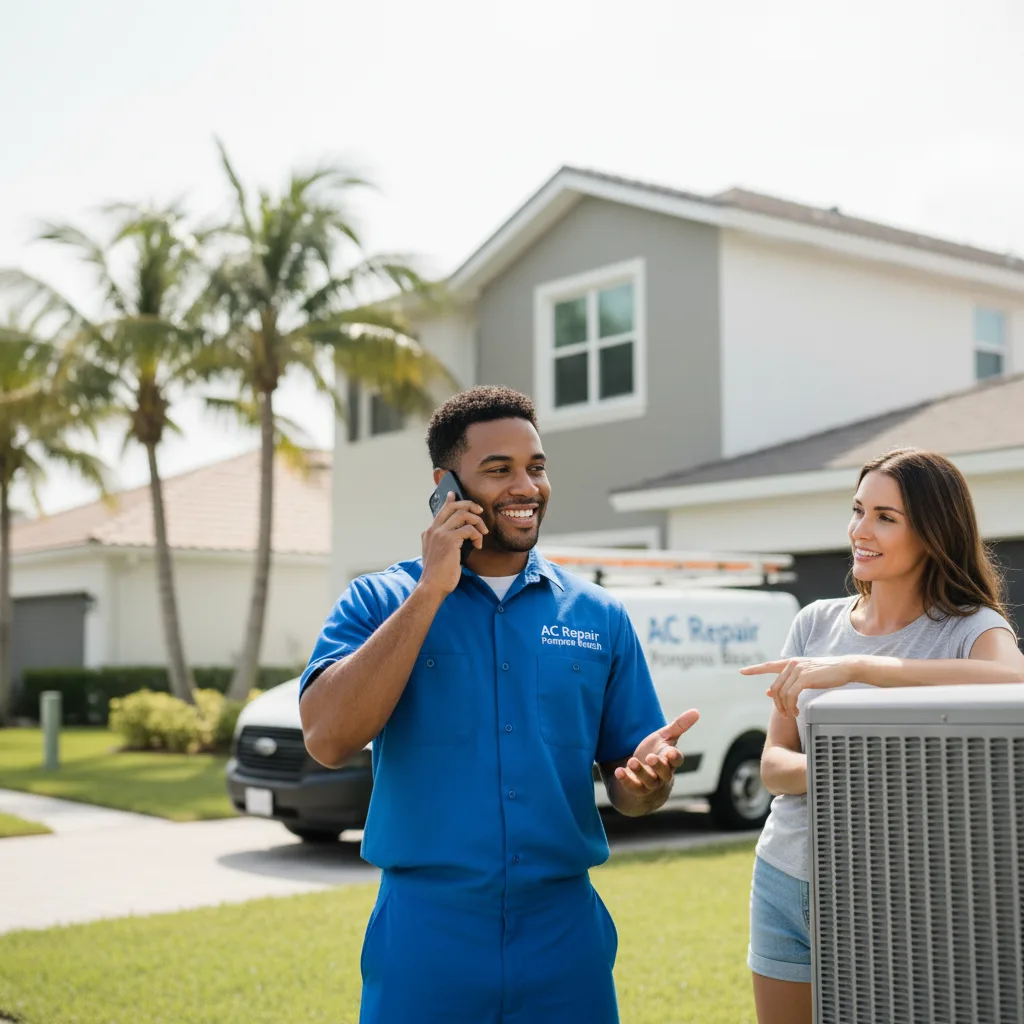 AC Repair Pompano Beach customer support in Yarmouth